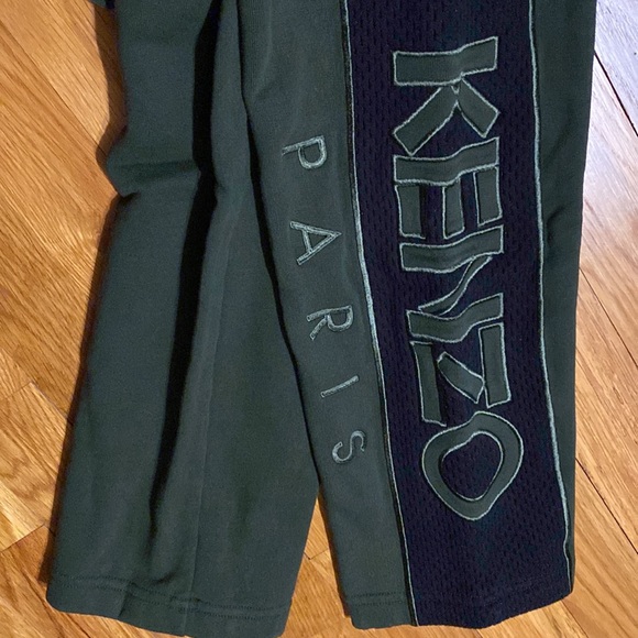 Kenzo - Mens Sweat Pants / Joggers - Green / Black - Size S - Picture 4 of 13